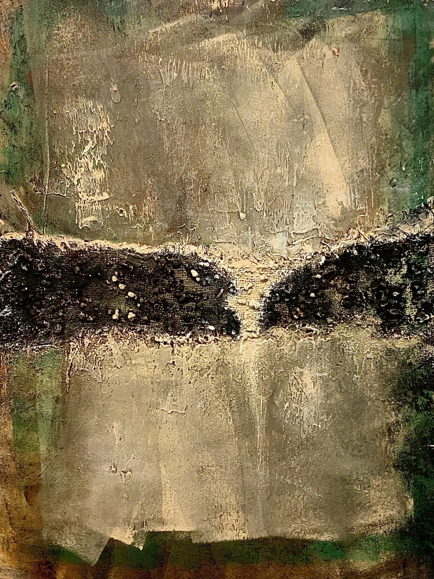 Fragments IX - Abstract Mixed Media Painting - One-of-a-Kind