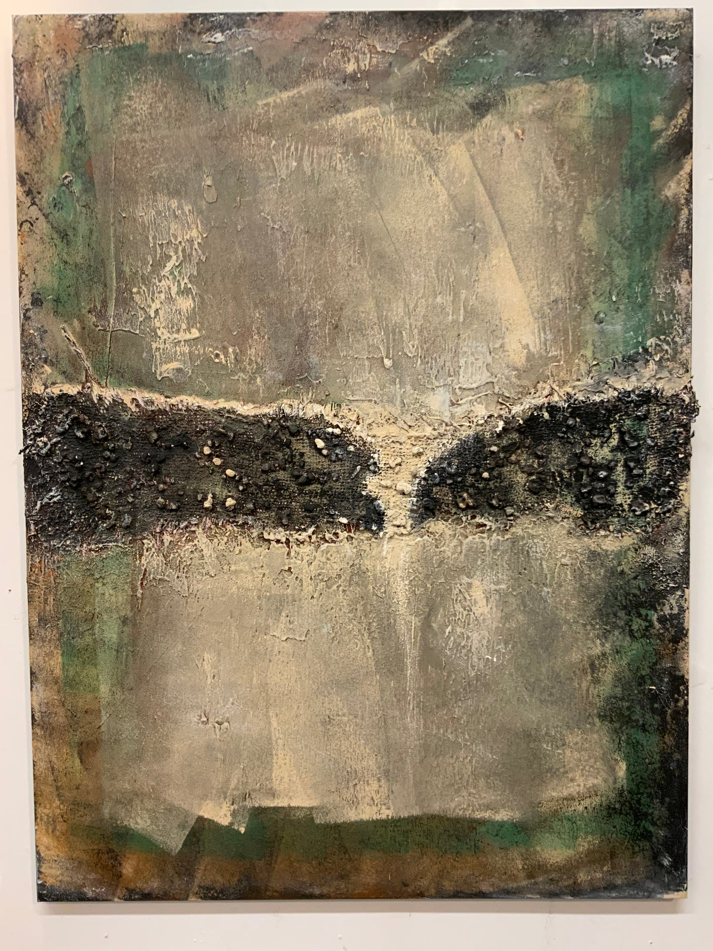 Fragments IX - Abstract Mixed Media Painting - One-of-a-Kind