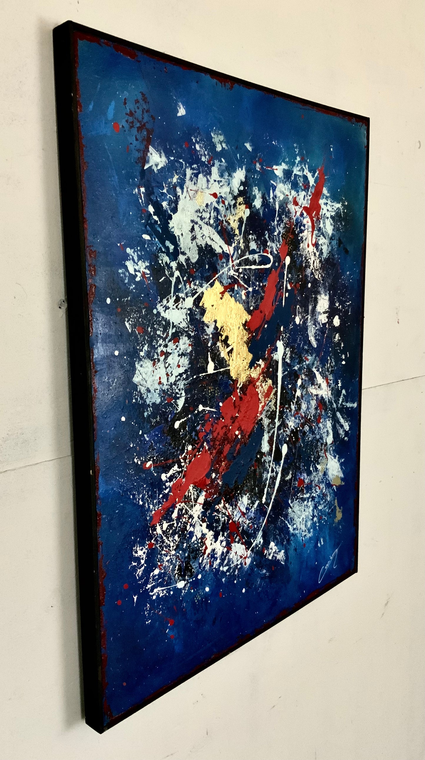 In the Wake of Red - Original Painting | One-of-a-Kind
