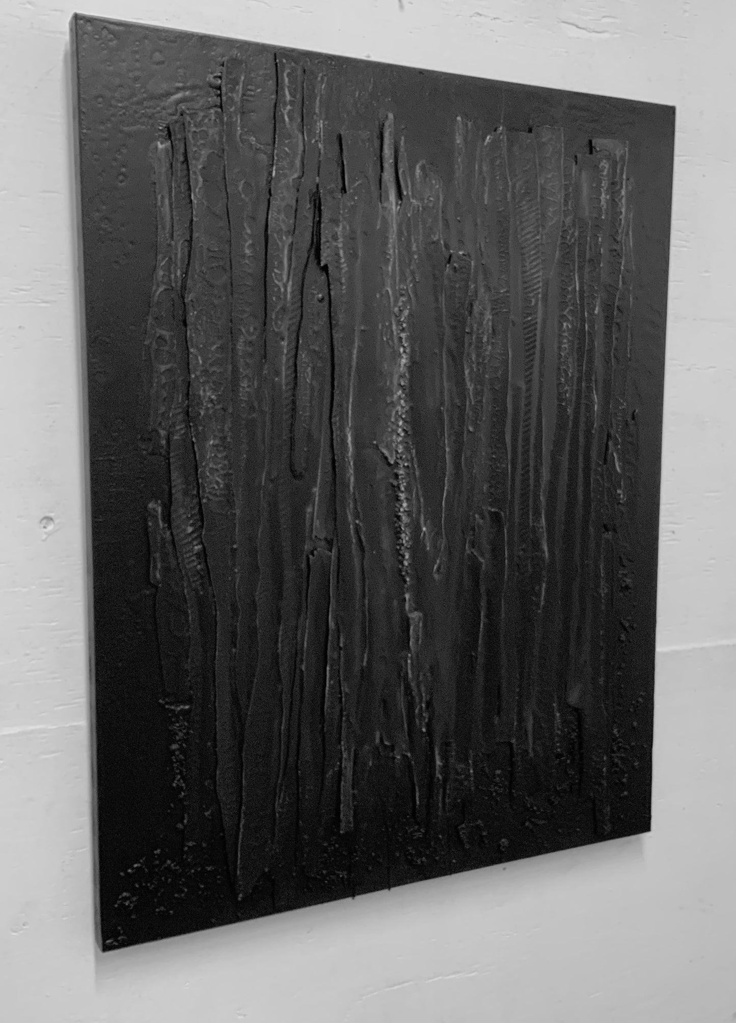 Structural Presence II  — Original Mixed Media Relief Painting Painting | One of a Kind