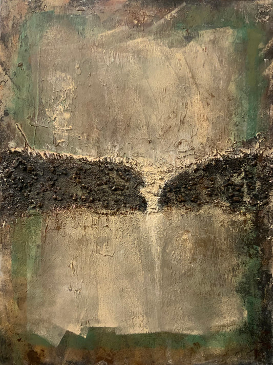 Fragments IX - Abstract Mixed Media Painting - One-of-a-Kind