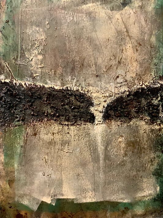 Fragments IX - Abstract Mixed Media Painting - One-of-a-Kind