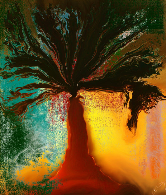 Sunset Solace and the Majestic Tree - Limited Edition of 25